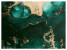 Fototapeta Abstrakcyjny Turkusowy Marmur do Salonu i Sypialni 350x256cm, 6901711