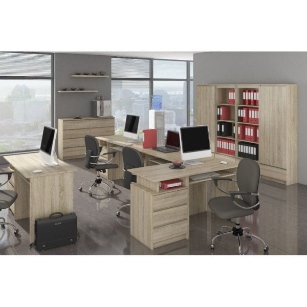 Komoda do sypialni, 6 szuflad, STILO, 60x40x130 cm, dąb sonoma | TYLETEGOTU, 6918507