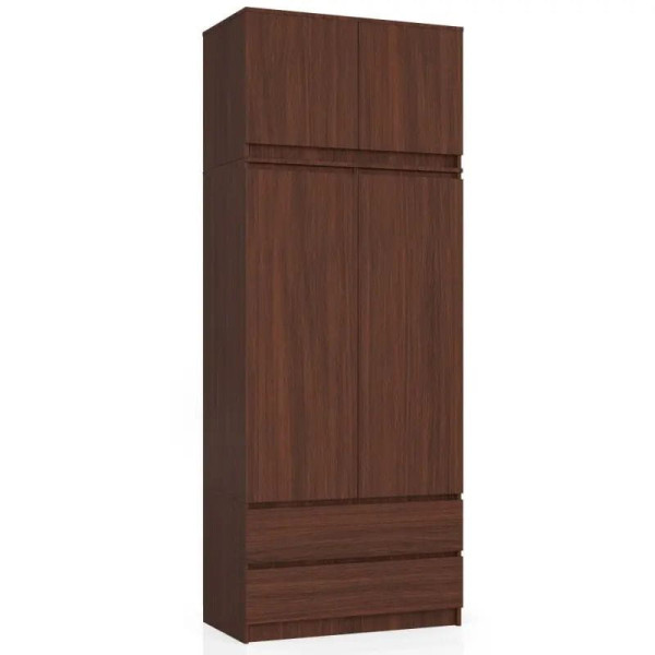 Nadstawka na szafę, DORMI, 90x51x55 cm, wenge, mat | TYLETEGOTU, 6920844