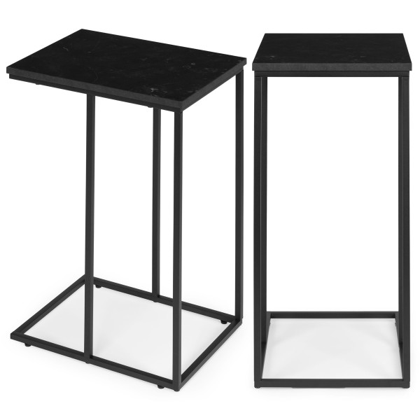Stolik boczny pod laptopa czarny ModernHome, 6926114
