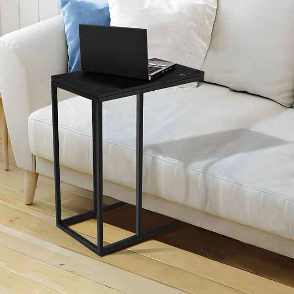 Stolik boczny pod laptopa czarny ModernHome, 6926115