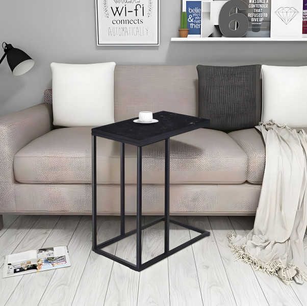 Stolik boczny pod laptopa czarny ModernHome, 6926117