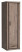 Inny kolor wybarwienia: Wąska Szafka z Wieszakiem 192 cm DALLAS D-19 dąb truflowy