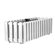 Skrzynka ogrodowa BOARDEE FENCYCASE biała 58 cm