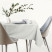 Obrus Plamoodporny EMPIRE 140x280 Owal kremowy AmeliaHome, 6948083