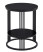 STOLIK KAWOWY DO SALONU SYPIALNI POKOJU FI50 CM CZARNY WYSOKI 60CM LOFT, 6963157