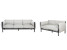 Produkt: Zestaw ogrodowy 2-osobowa sofa 2 fotele z poduchami