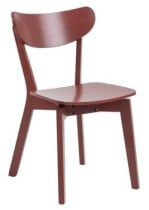 Krzesło Roxby czerwone