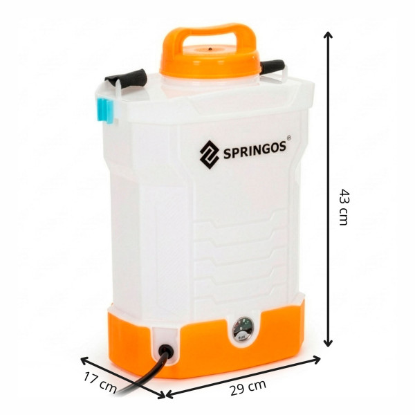 Opryskiwacz ogrodowy akumulatorowy 10l spryskiwacz do roślin elektryczny, 7038750
