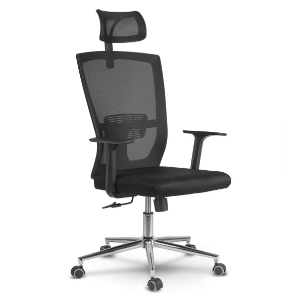 Fotel biurowy krzesło biurowe obrotowe mikrosiatka Sofotel, 705147