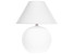 Produkt: Lampa stołowa nocna ceramiczna 41 cm biały