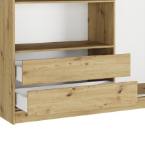 Szuflady do szafy przesuwnej Framire Tivaro 203 cm kolor artisan