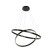 Lampa wisząca RIM czarno-biała LED 83W 3000-4000K 7000lm Maytoni, 7159116