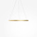 Lampa wisząca RIM mosiężno-biała LED 51W 3000-4000K 4335lm Maytoni, 7160092