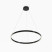 Lampa wisząca RIM ring czarno-biała LED 51W Biały zmienny 0lm IP20 Maytoni, 7160195