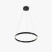 Lampa wisząca RIM ring czarno-biała LED 36W Biały zmienny 0lm IP20 Maytoni, 7160653