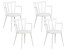 Produkt: Zestaw 4 krzeseł białych styl nowoczesny