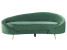 Inny kolor wybarwienia: Sofa welurowa w stylu glamour zielona szmaragdowa