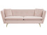 Inny kolor wybarwienia: Sofa kanapa welurowa pikowana różowa
