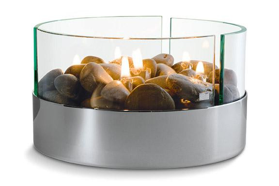 Lampa oliwna - aluminium, szkło, 20 cm, 717740