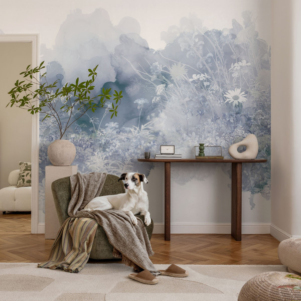 Fototapeta na flizelinie Kwiatowa łąka 208x146 Wallfluent, 7204117