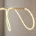 Lampa wisząca ATTALEA satynowa złota LED 43,7W 3000K 4000lm IP20 Endon, 7217220