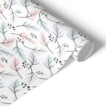 Produkt: Okleina meblowa Elegancka roślinność 65x130 Folia samoprzylepna