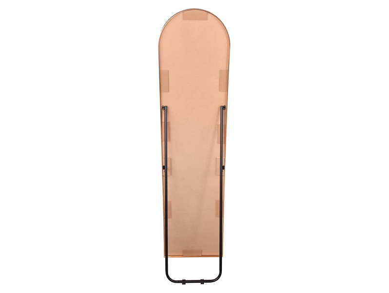Lustro stojące w ramie metalowej Britt 40x160 cm złote, 7227330