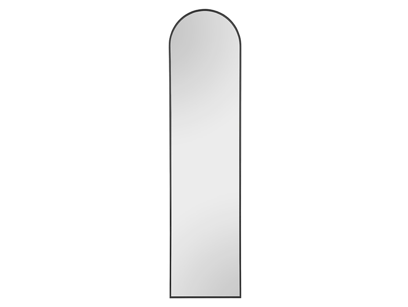 Lustro stojące w ramie metalowej Britt 40x160 cm czarne, 7227334