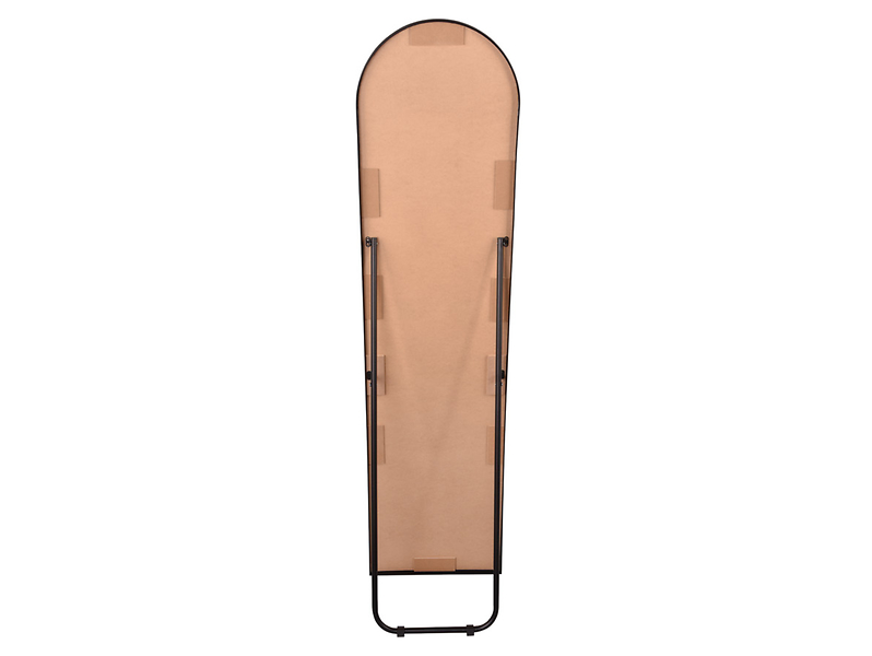 Lustro stojące w ramie metalowej Britt 40x160 cm czarne, 7227335