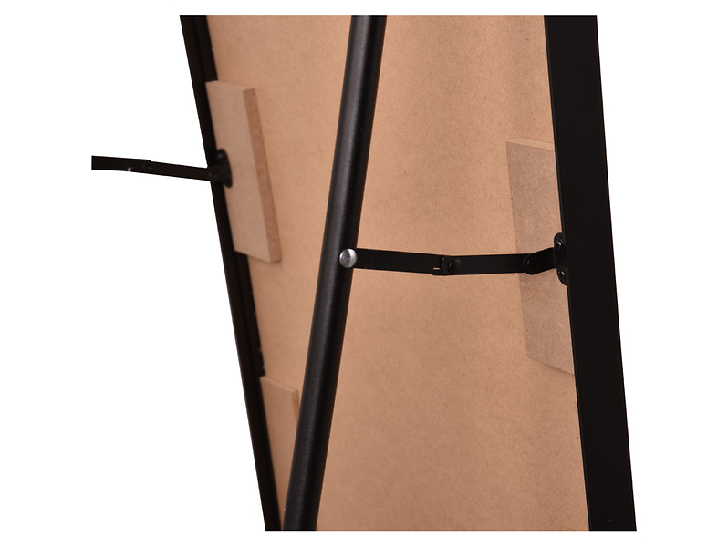 Lustro stojące w ramie metalowej Britt 40x160 cm czarne, 7227337