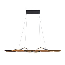 Lampa wisząca Conato czarny piaskowany LED 35W 3000K 1200lm Italux
