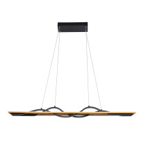 Lampa wisząca Conato czarny piaskowany LED 35W 3000K 1200lm Italux
