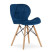 Inny kolor wybarwienia: Krzesło LAGO Aksamit - granatowe x 1