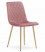 Inny kolor wybarwienia: Krzesło TURIN - różowy aksamit / nogi kolor drewna x 1