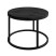 Inny kolor wybarwienia: Okrągły stolik kawowy CIRI czarny ciemny beton