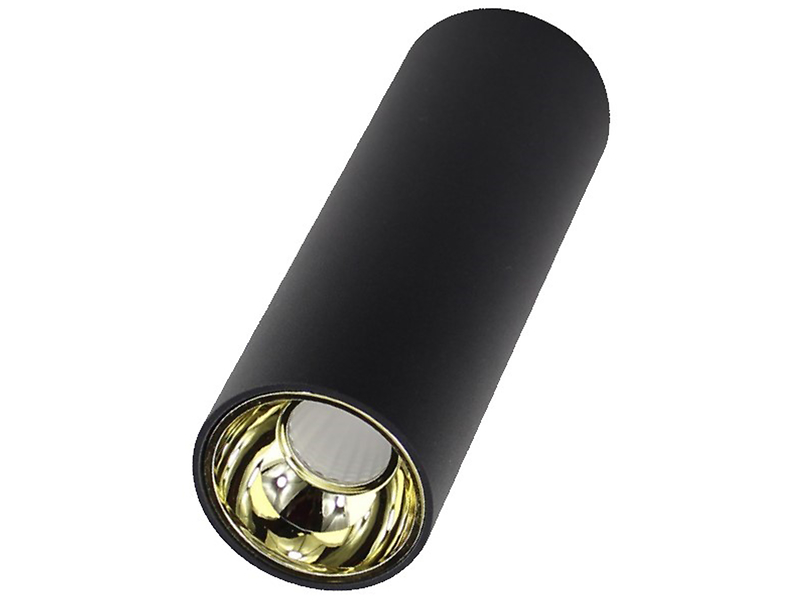 Plafon Alx LED aluminiowy czarny, 72790
