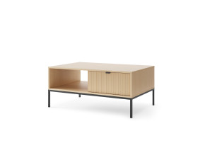 Produkt: Dąb Venezia Ława Stolik Kawowy na metalowych nóżkach 104cm Nilo ps