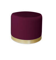 Produkt: Pufa LUX elegancka podstawa metalowa złota MG02