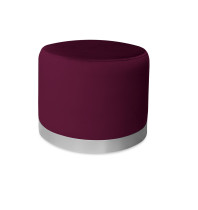 Produkt: Pufa LUX elegancka podstawa metalowa szara MG02