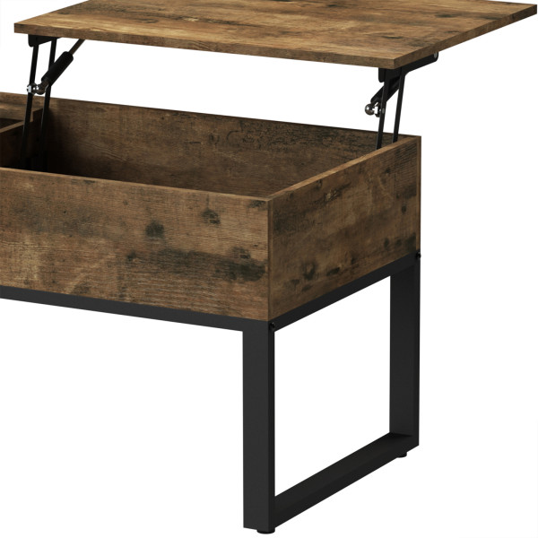 Stolik kawowy 2w1 rozkładany blat Funky Furniture, 7349591
