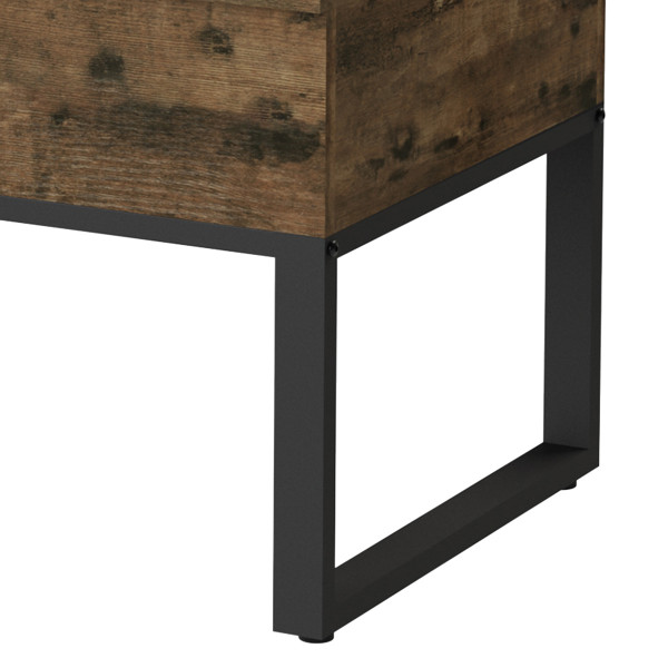 Stolik kawowy 2w1 rozkładany blat Funky Furniture, 7349592