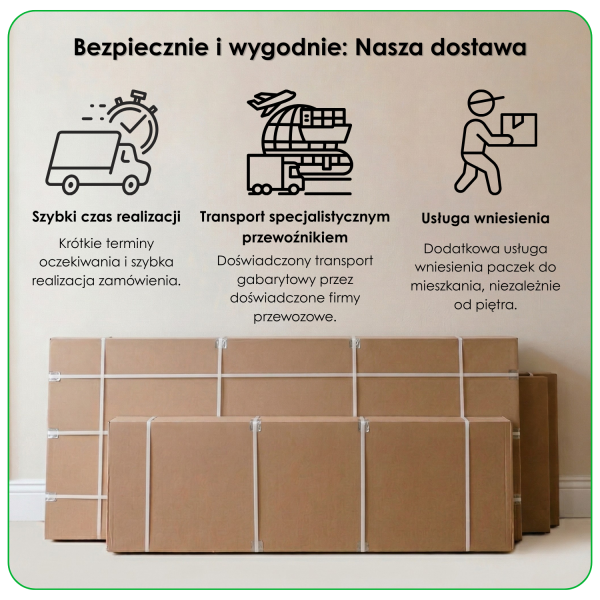 Szafa przesuwna z lustrem Garderoba ROYAL 100 czarny, 7364193
