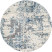 Produkt: Dywan Okrągły Abstrakt Niebieski 160 x 160 cm