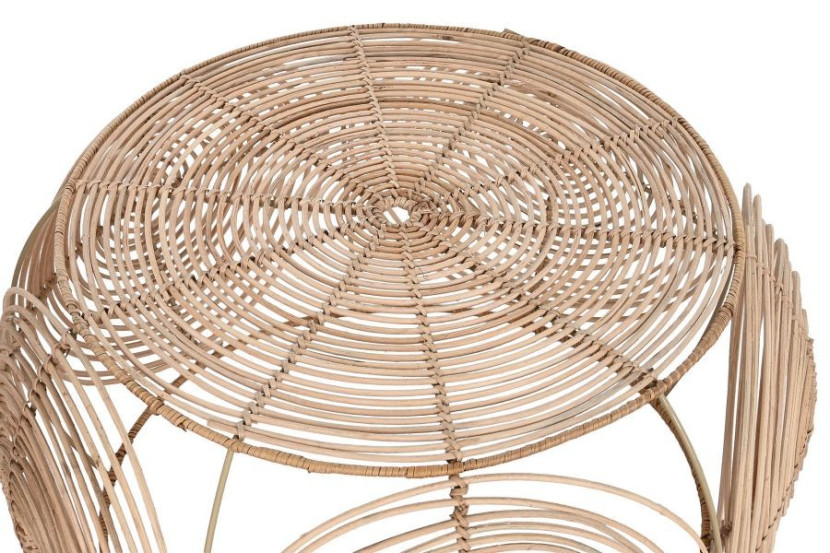 Stolik rattanowy 2 szt. Noit, 739774