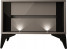 Inny kolor wybarwienia: Szafka nocna stolik EVEL 04 szary połysk + LED MEG