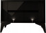 Inny kolor wybarwienia: Szafka nocna stolik EVEL 04 czarny połysk+LED MEG