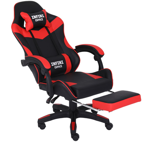 Fotel gamingowy Extreme INFINI ESPACE Black/Red, 7418156