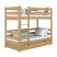 Produkt: Dębowe łóżko piętrowe z szufladą N01 80x180