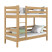 Produkt: Dębowe łóżko piętrowe N01 120x190